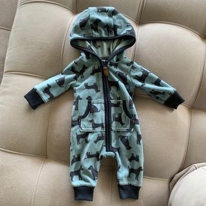 Newborn Fleece Hooded Outfit